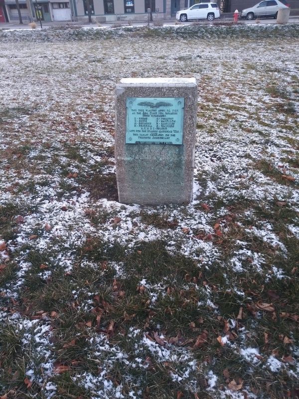 6th Ohio Vol. Infantry Memorial Tree Marker image. Click for full size.