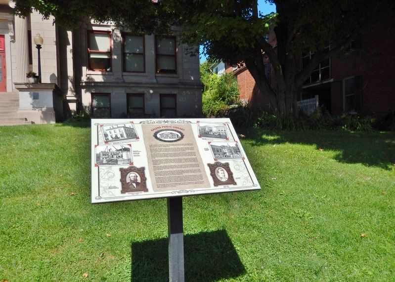 Galena Public Library Marker image. Click for full size.