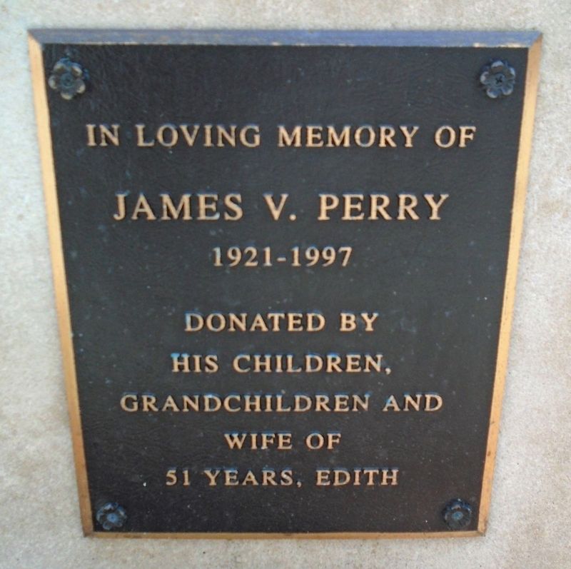 James V. Perry and WEDA-FM Marker image. Click for full size.