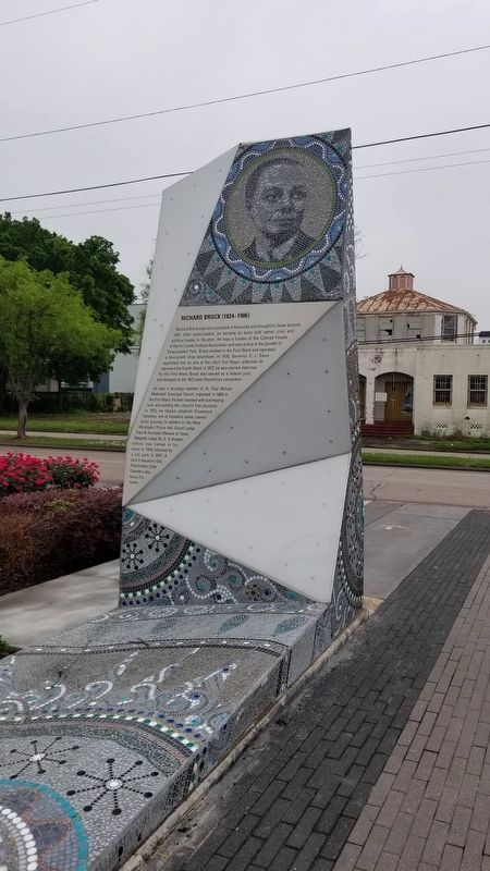 Richard Brock Marker. Click for full size. Richard Brock Marker image. Click for full size.