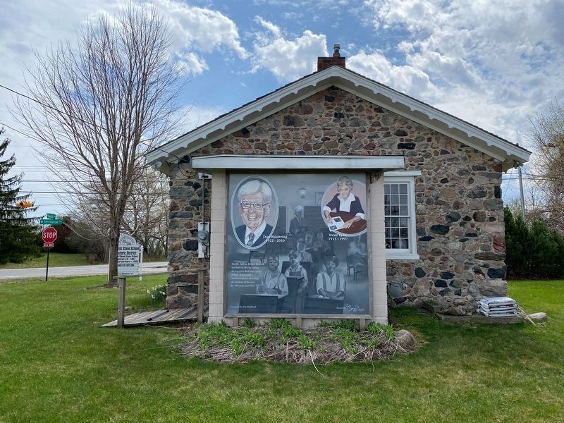 Jarvis Stone School Marker image. Click for full size.