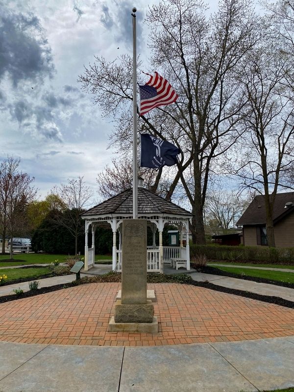 Salem Township Veterans Memorial. Click for full size. Salem Township Veterans Memorial image. Click for full size.
