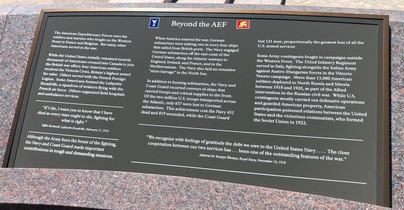 Beyond the AEF Marker image. Click for full size.