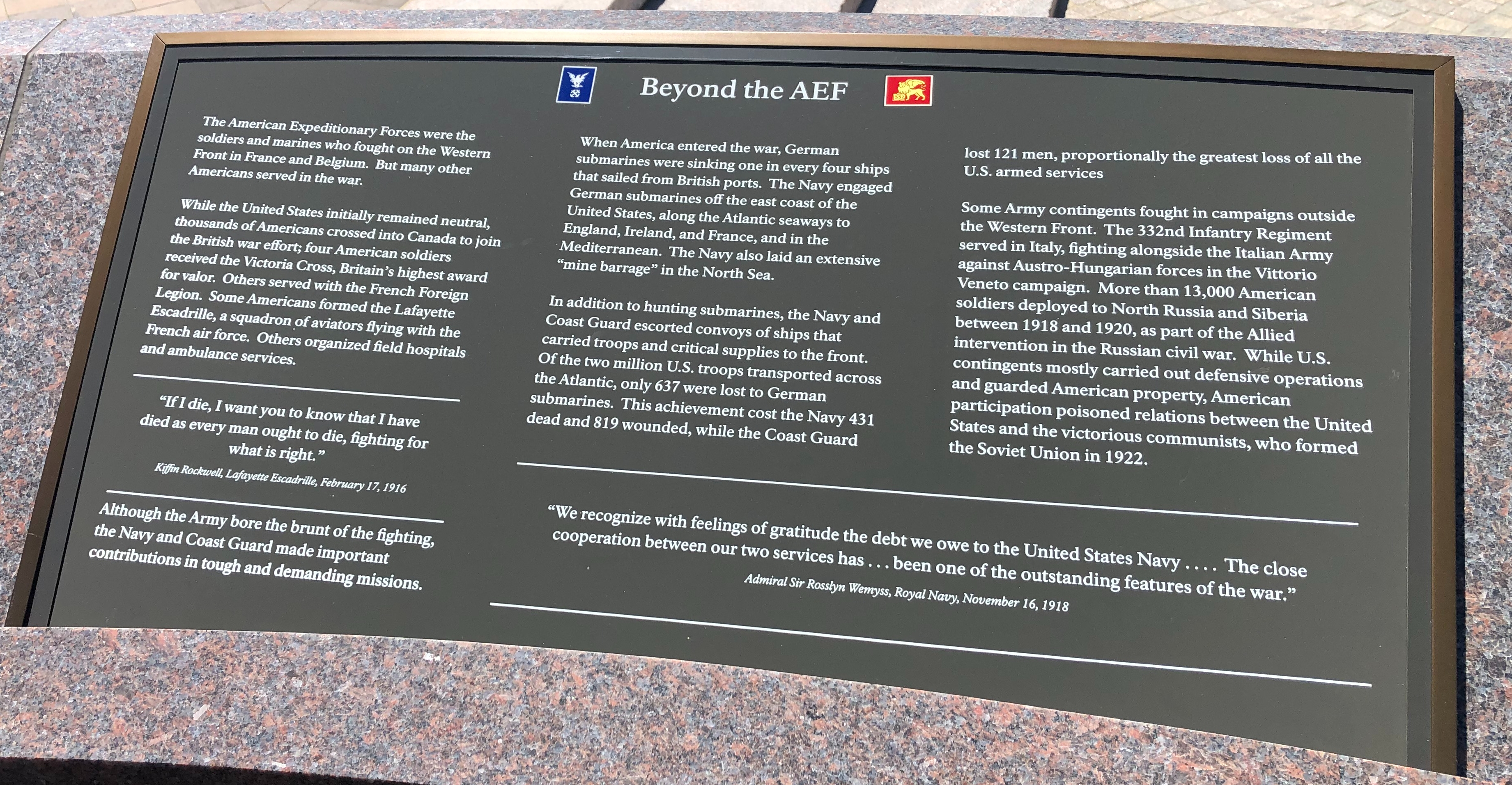 Beyond the AEF Marker