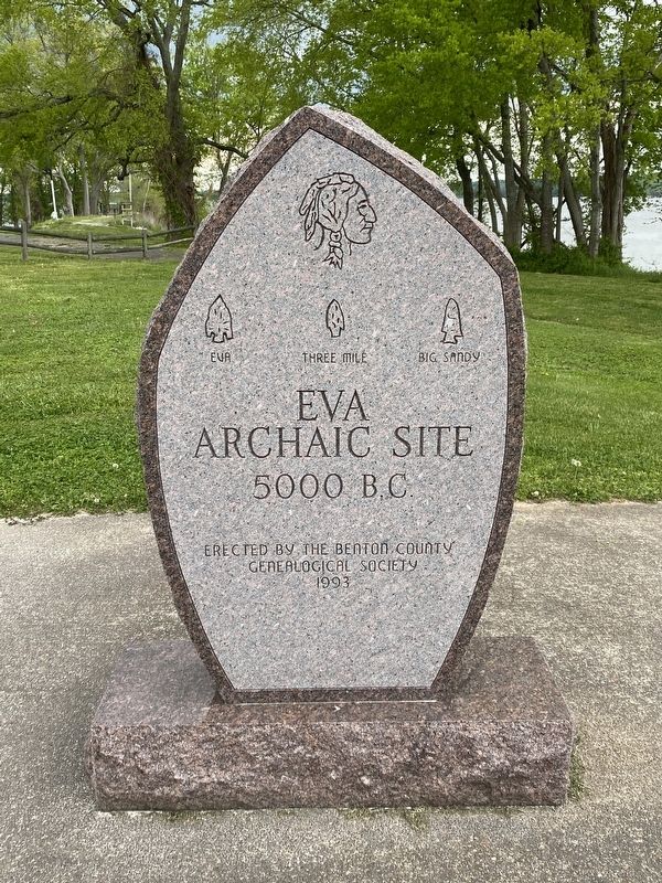 Eva Archaic Site Marker image. Click for full size.