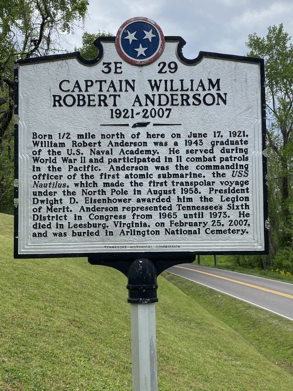 Captain William Robert Anderson Marker image. Click for full size.