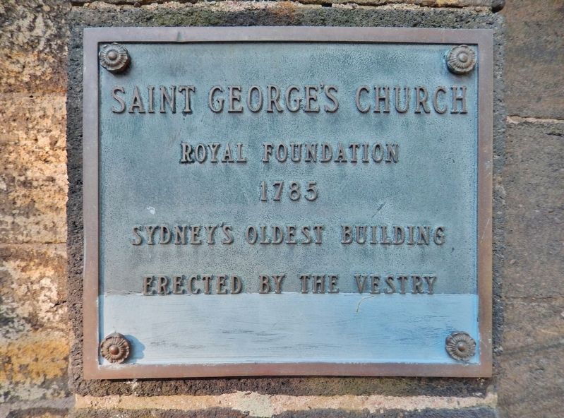 St. George's Church Marker. Click for full size. St. George's Church Marker image. Click for full size.