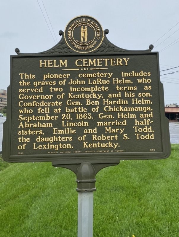 Helm Cemetery Marker image. Click for full size.