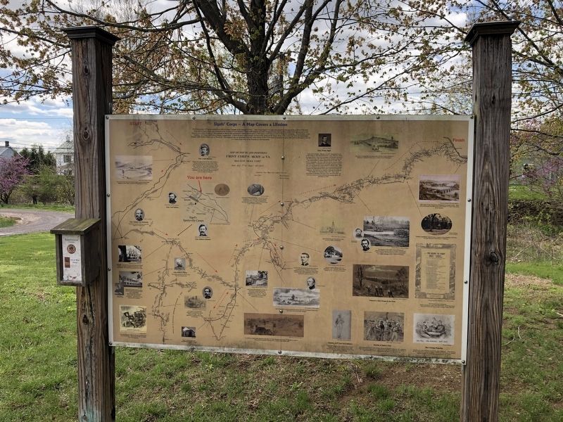 Sigels' Corps Marker image. Click for full size.