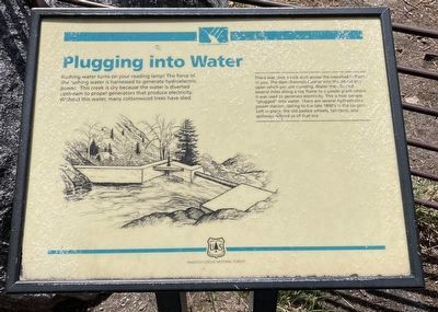 Plugging into Water Marker. Click for full size. Plugging into Water Marker image. Click for full size.