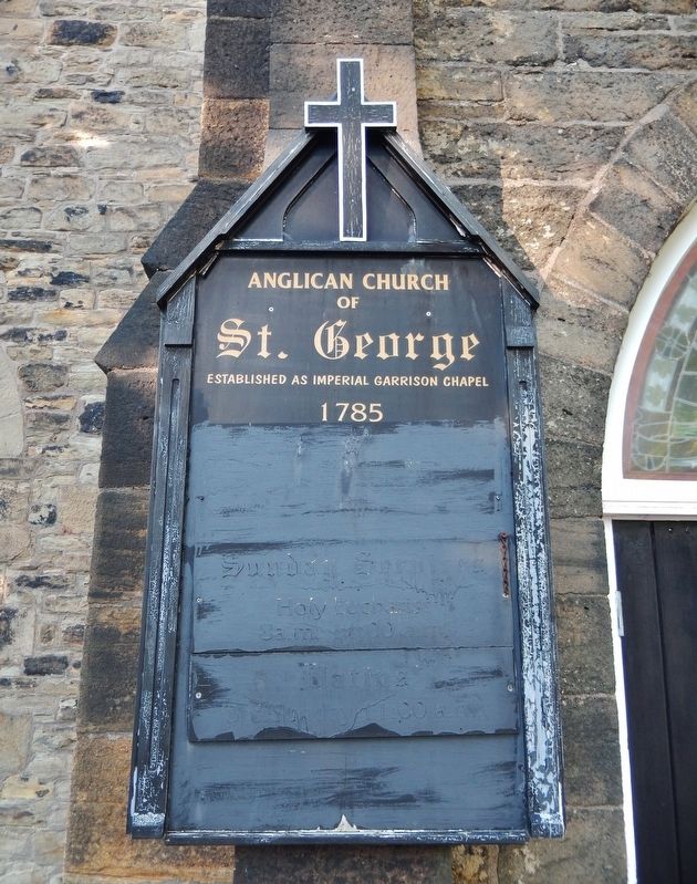Saint George's Church Established 1785 image. Click for full size.