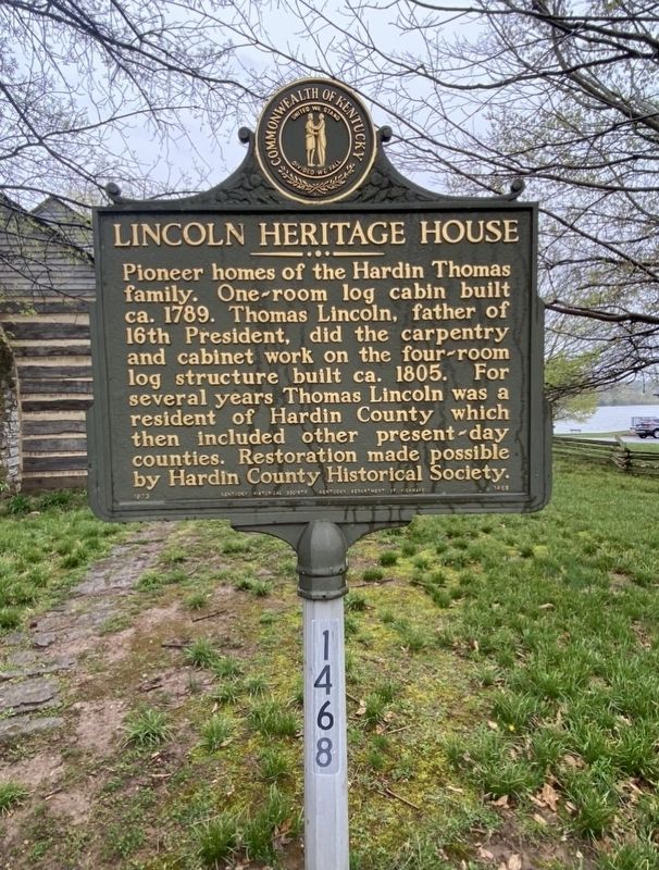 Lincoln Heritage House Marker image. Click for full size.