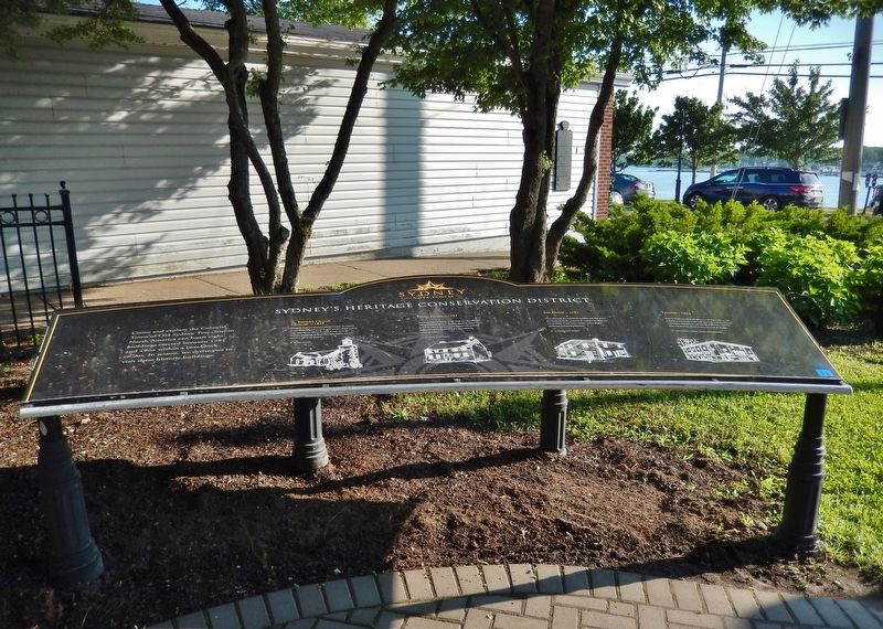 Sydney's Heritage Conservation District Marker image. Click for full size.
