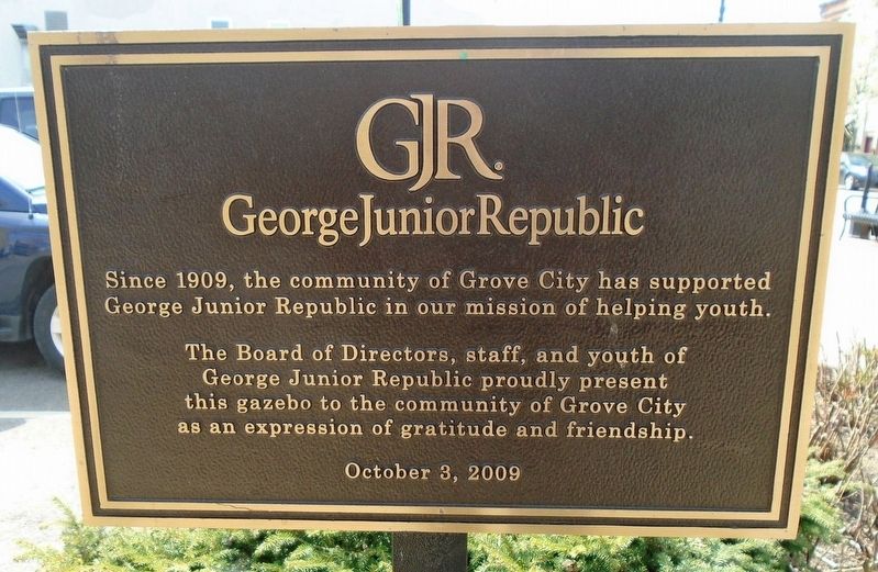 George Junior Republic Marker image. Click for full size.