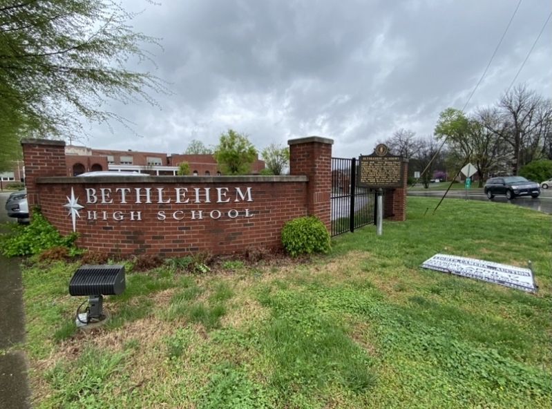 Bethlehem Academy Marker image. Click for full size.