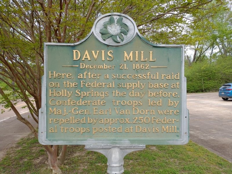 Davis Mill Marker image. Click for full size.