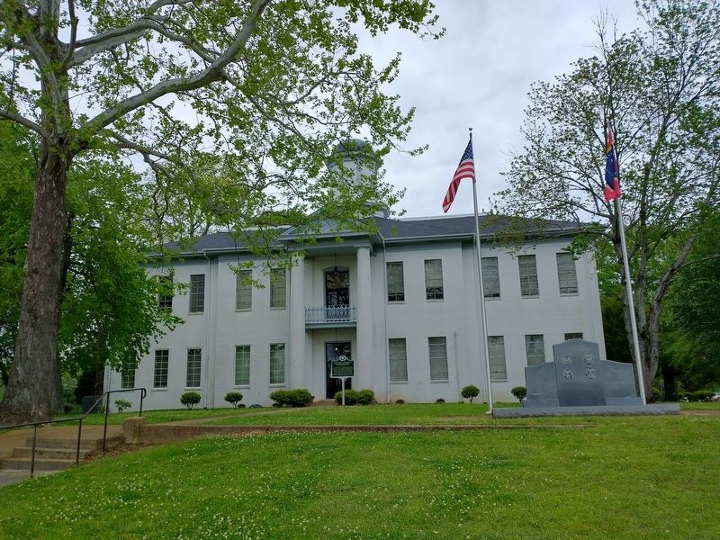 Benton County Courthouse Marker image. Click for full size.
