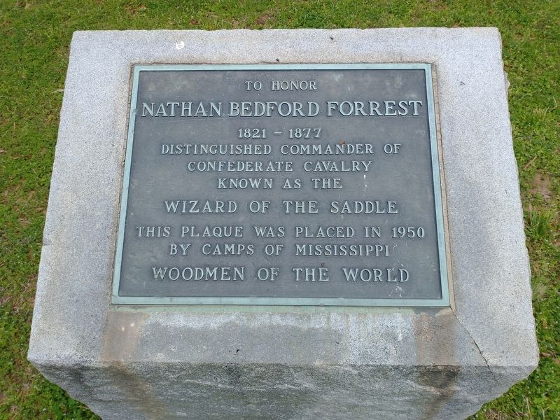 Nathan Bedford Forrest Marker image. Click for full size.