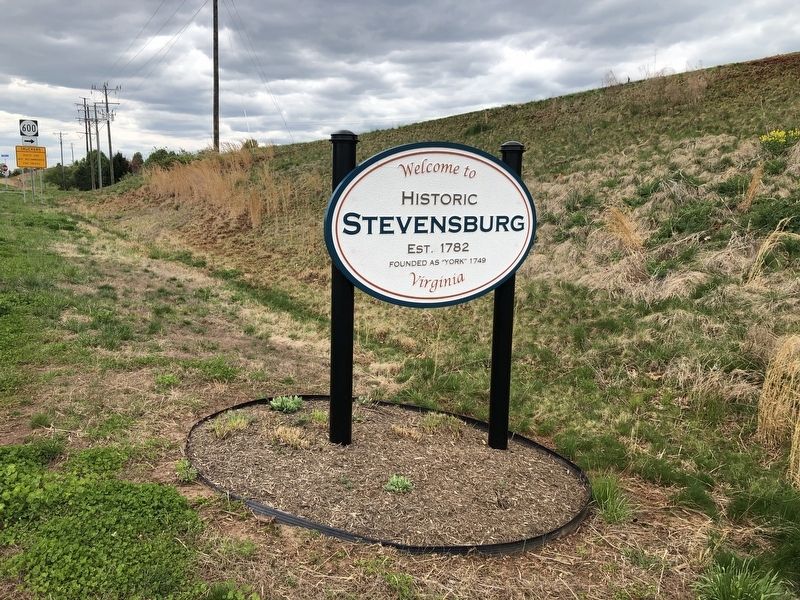 Welcome to Historic Stevensburg, Virginia Marker image. Click for full size.
