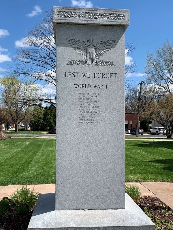 Lest We Forget Marker image. Click for full size.