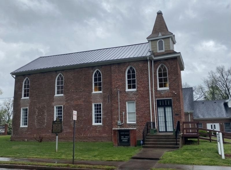 Bardstown's First Church image. Click for full size.