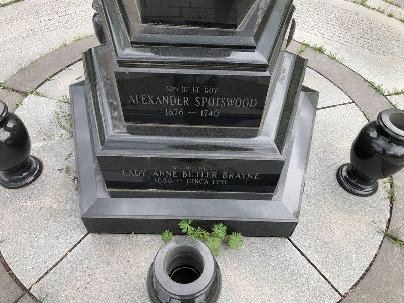 Spotswood Marker image. Click for full size.