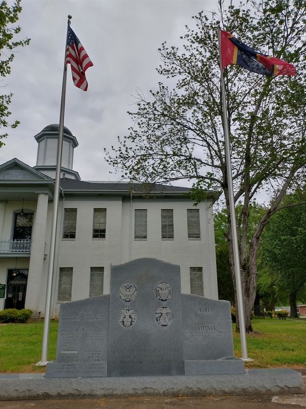 Benton County Veterans Memorial. Click for full size. Benton County Veterans Memorial image. Click for full size.