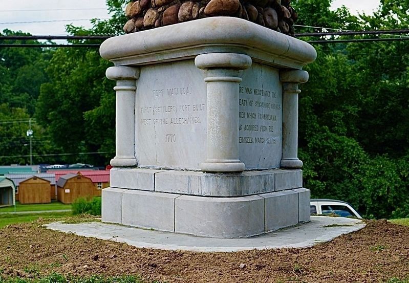 Fort Watauga Monument additional inscriptions image. Click for full size.