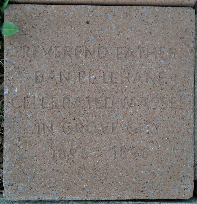 Timeline of Grove City Catholicism Marker image. Click for full size.