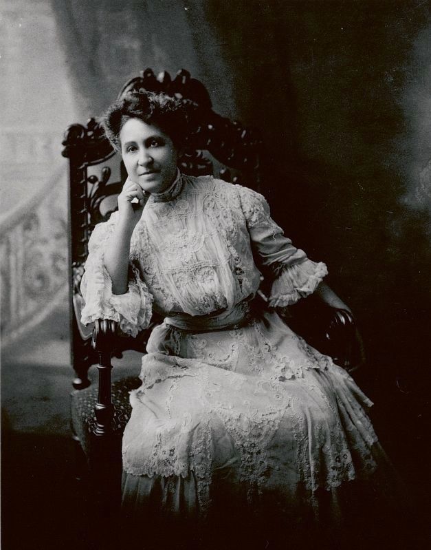 <i>Mary Church Terrell, three-quarter length portrait</i> image. Click for full size.