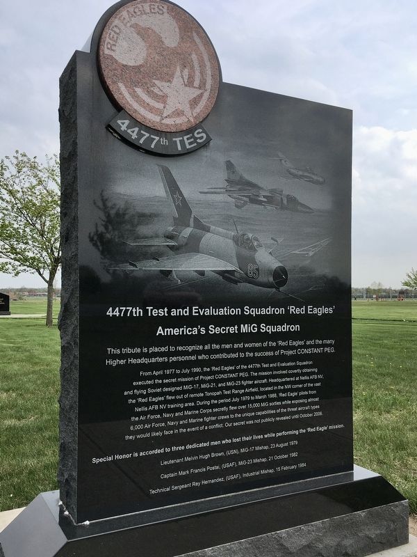 Red Eagles Marker image. Click for full size.