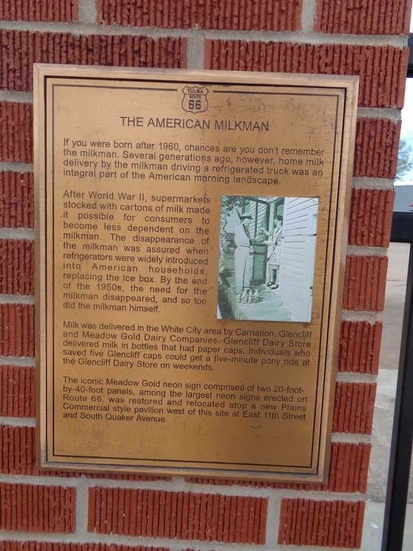 The American Milkman Marker image. Click for full size.