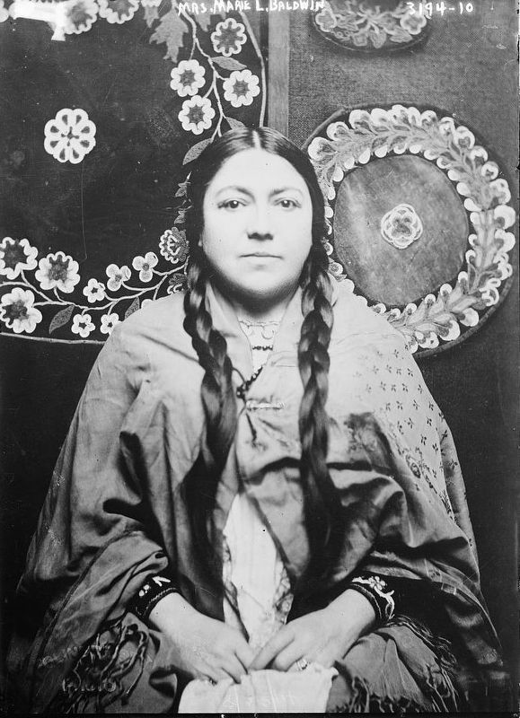 <i>Mrs. Marie L. Baldwin</i> image. Click for full size.