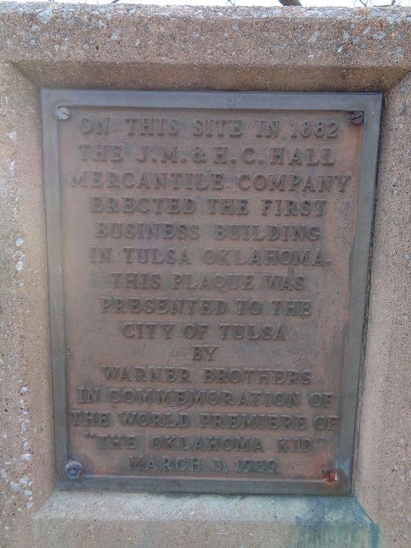 The J.M. & H.C. Hall Mercantile Company Marker. Click for full size. The J.M. & H.C. Hall Mercantile Company Marker image. Click for full size.