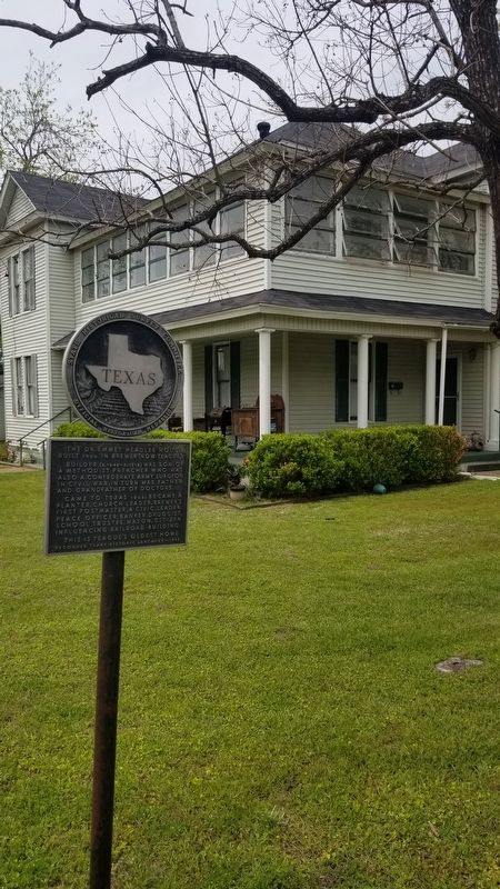 The Dr. Emmet Headlee House and Marker image. Click for full size.