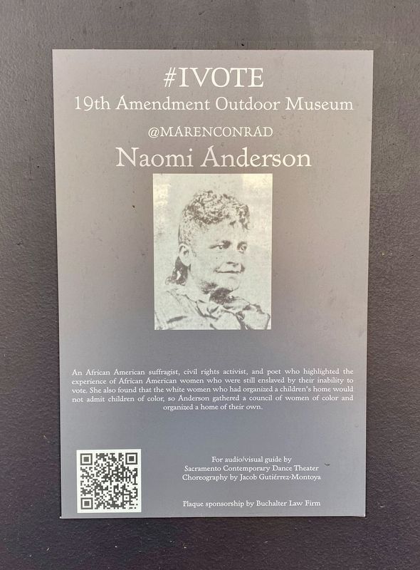 Naomi Anderson Marker image. Click for full size.