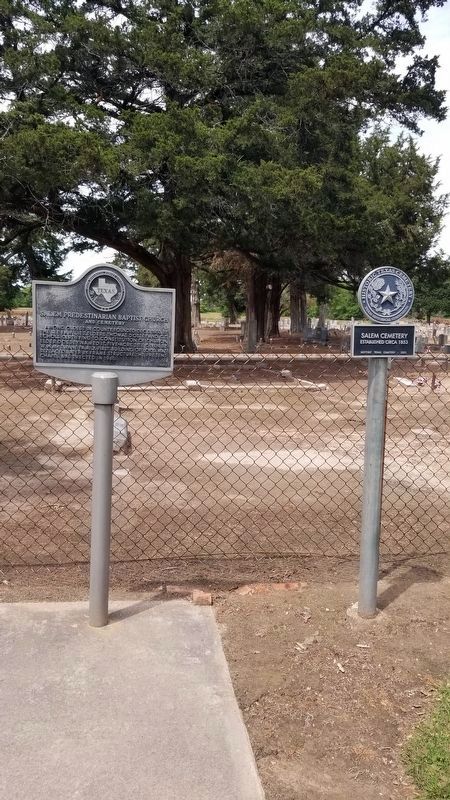 The Salem Marker is the marker on the left of the two markers image. Click for full size.
