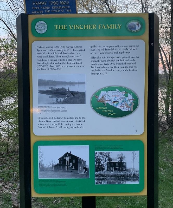 The Vischer Family Marker image. Click for full size.