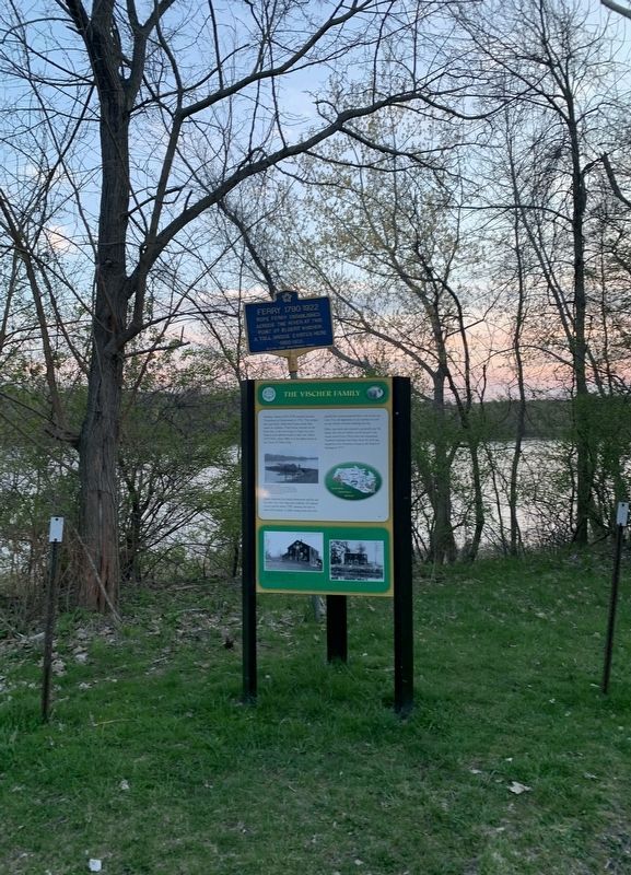 The Vischer Ferry Bridge Marker. Click for full size. The Vischer Ferry Bridge Marker image. Click for full size.