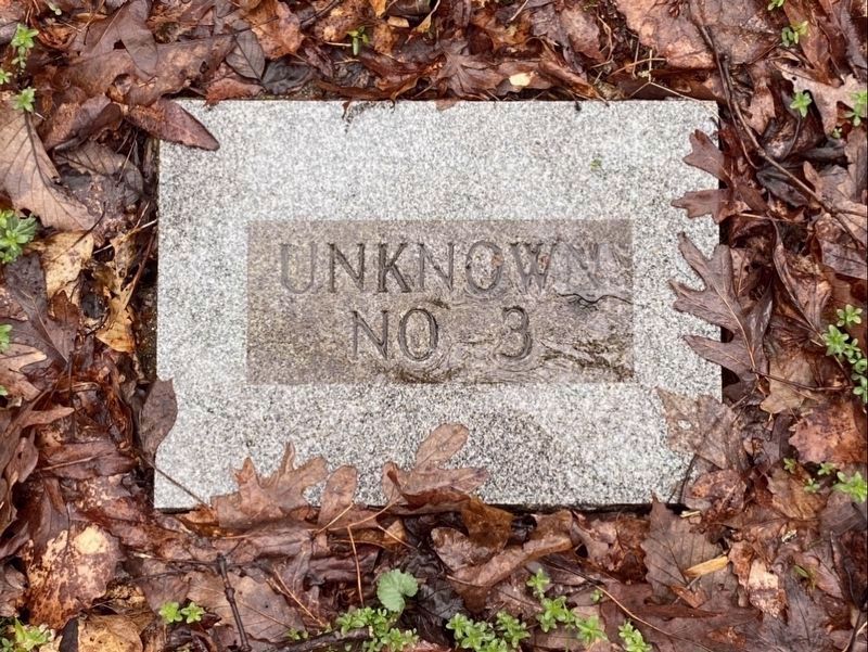 Unknown grave No. 3 image. Click for full size.