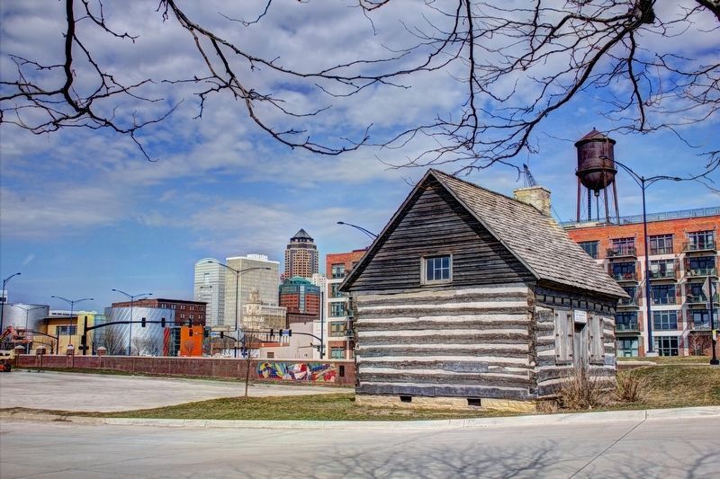 Birthplace of Des Moines image. Click for full size.