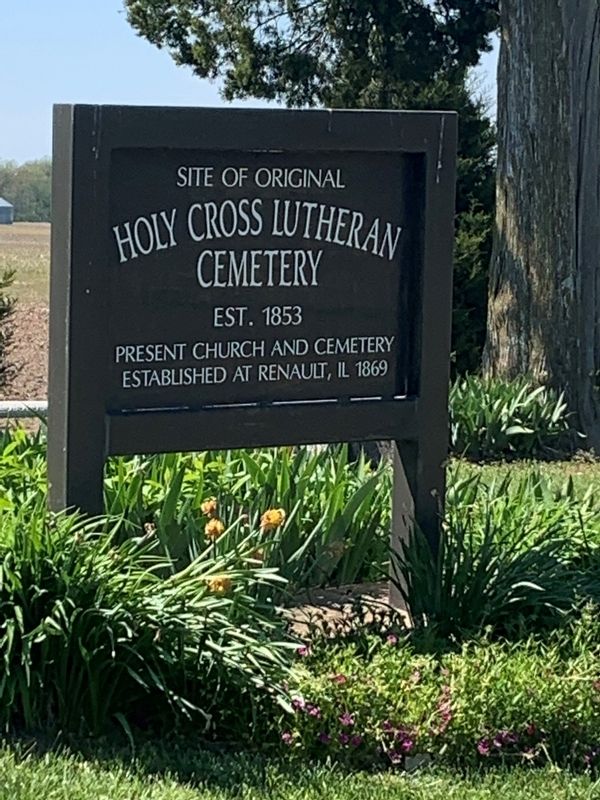 Holy Cross Lutheran Cemetery Marker image. Click for full size.