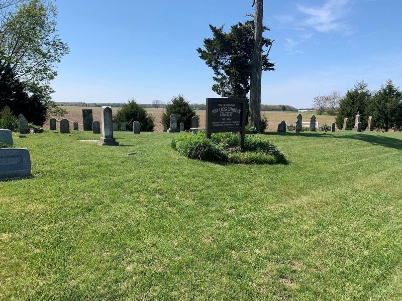 Holy Cross Lutheran Cemetery Marker image. Click for full size.