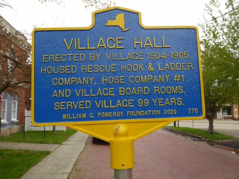 Village Hall Marker image. Click for full size.