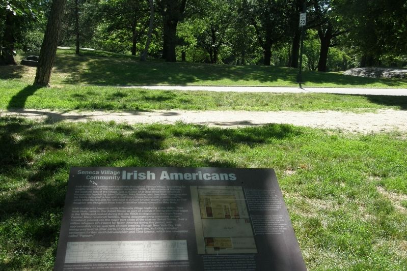 Irish Americans Marker image. Click for full size.