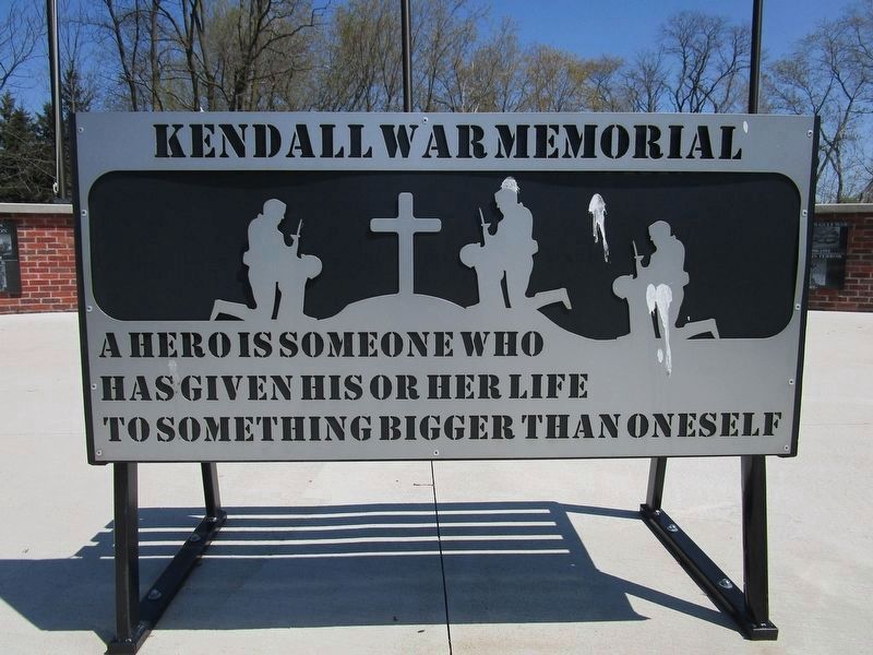 Kendall War Memorial image. Click for full size.