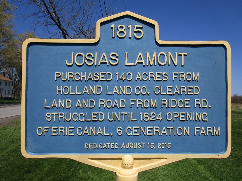 Josias Lamont Marker image. Click for full size.