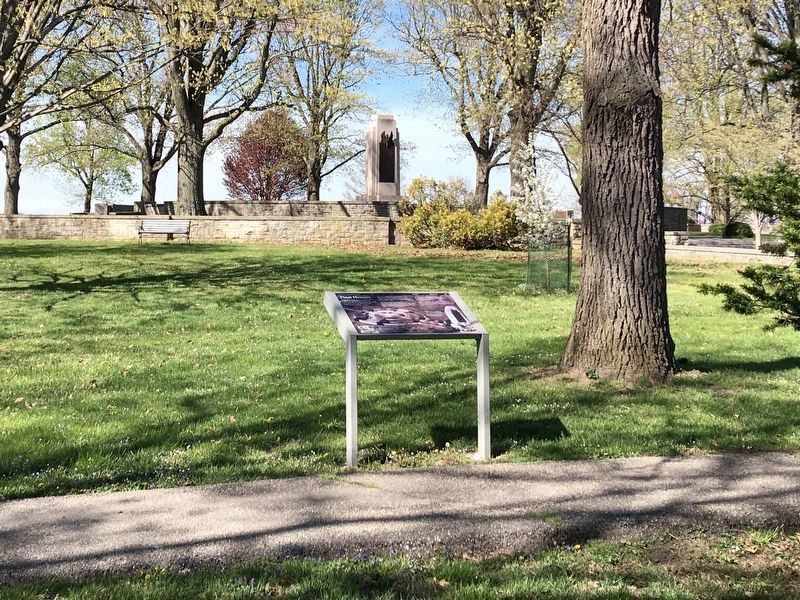 Marker and Memorial image. Click for full size.