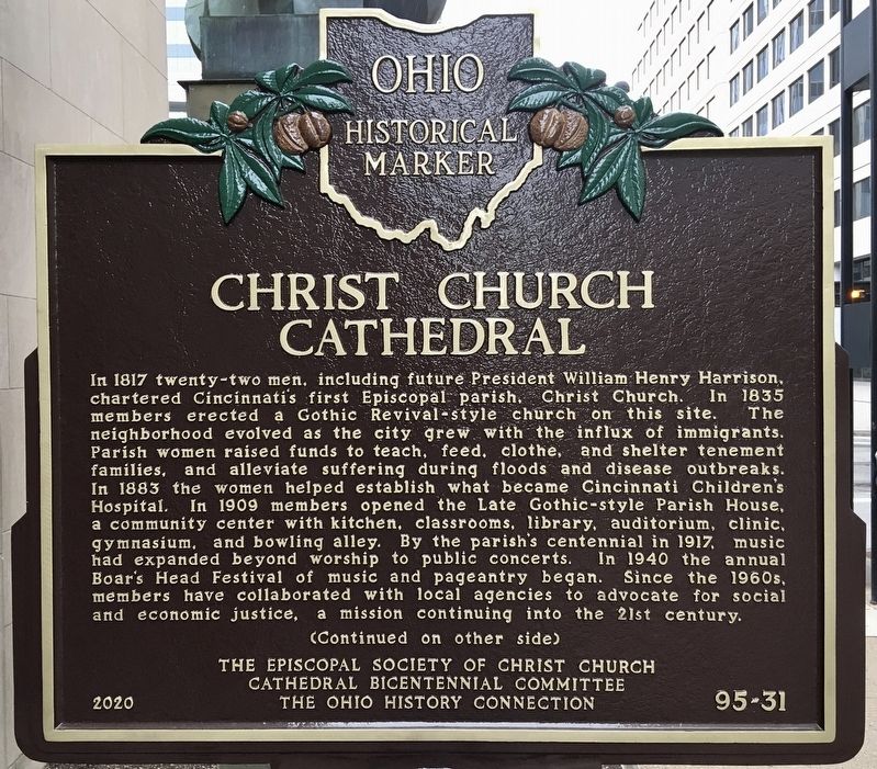 Christ Church Cathedral Marker image. Click for full size.