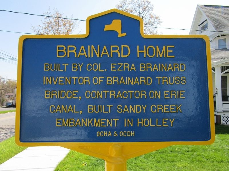 Safe House / Brainard Home Marker image. Click for full size.